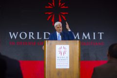 May 12: Christian apologist Ravi Zacharias, founder and president of Ravi Zacharias International Ministries, offers rational principles of how Christians facing persecution can stand firm in their faith.