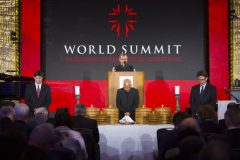 May 13: The World Summit in Defense of Persecuted Christians concludes with 600 Protestant, Roman Catholic and Orthodox leaders and persecution victims receiving Holy Communion together.