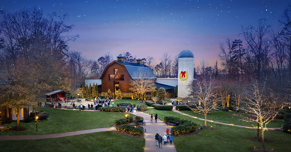 Christmas at the Billy Graham Library