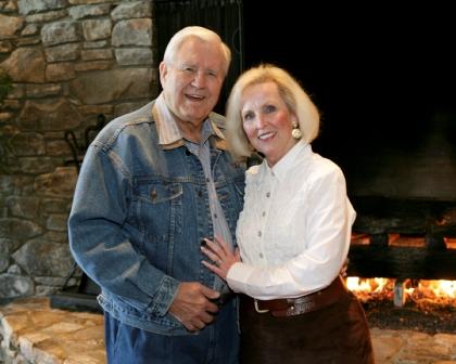 Cliff Barrows and Ann Cliff Barrows and Ann