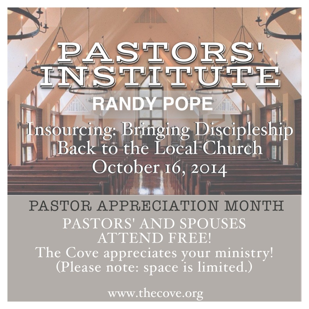 The Cove Honors Pastors For Pastor Appreciation Month - 