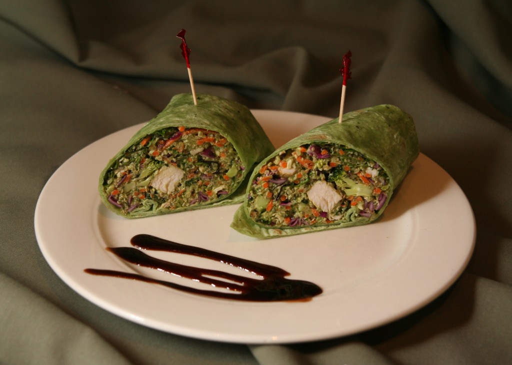 Recipe From Cove's Kitchen Avocado Pesto Wrap Notes from the Cove