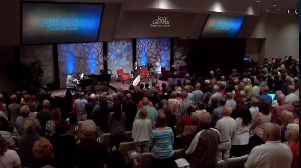 Selah leading worship