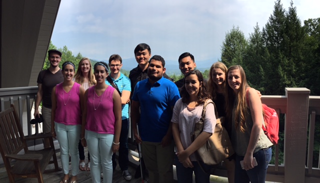2017 interns at the cove