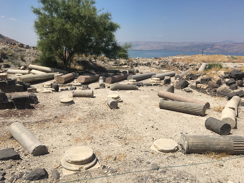 Ruins of the old city of Decapolis