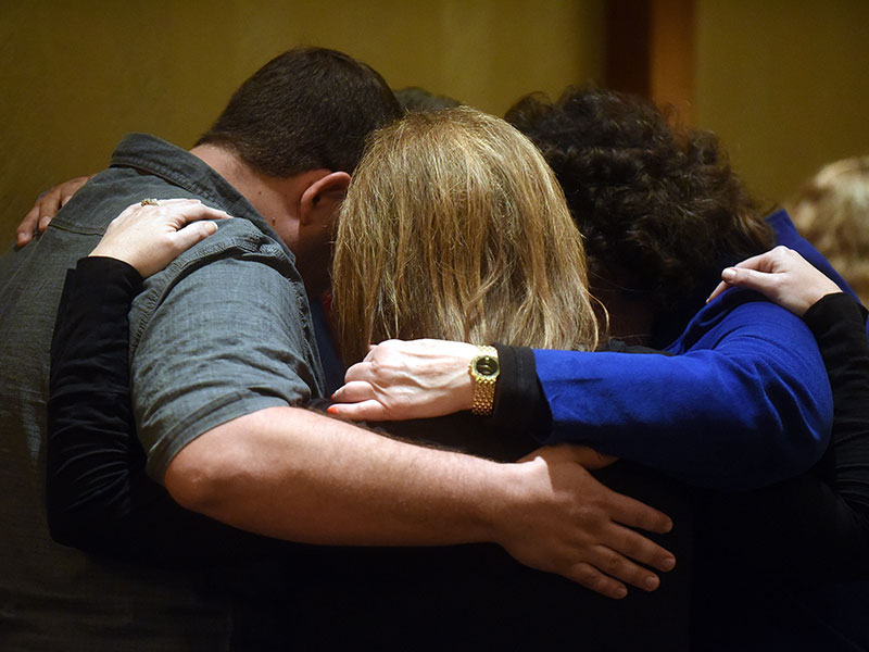 praying for the Rapid Response Team