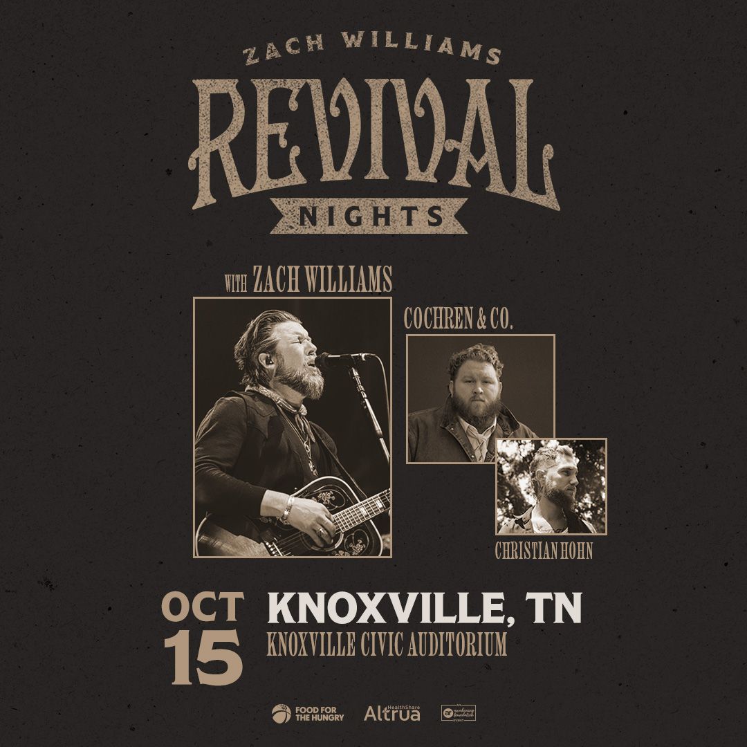 馬場俊英　【20th ANNIVERSARY SPECIAL NIGHT!! 】 Zach Williams Revival Nights Tour - Knoxville, TN